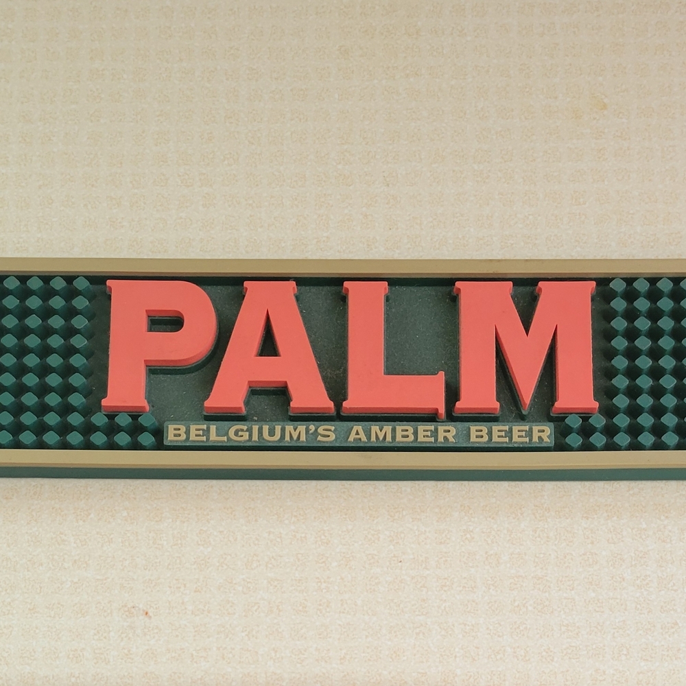 Palm Belgium's Amber Beer Bar Mat